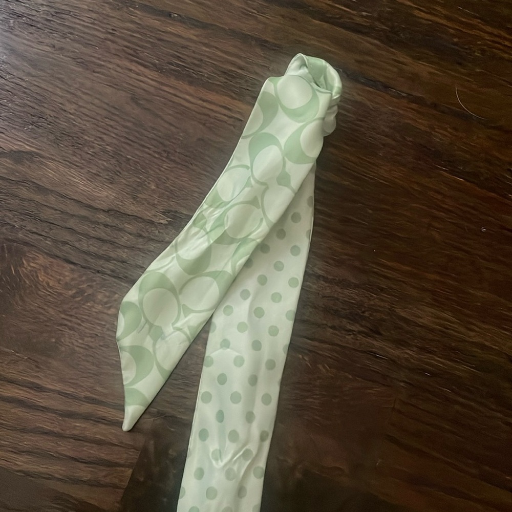 Coach scarf tie